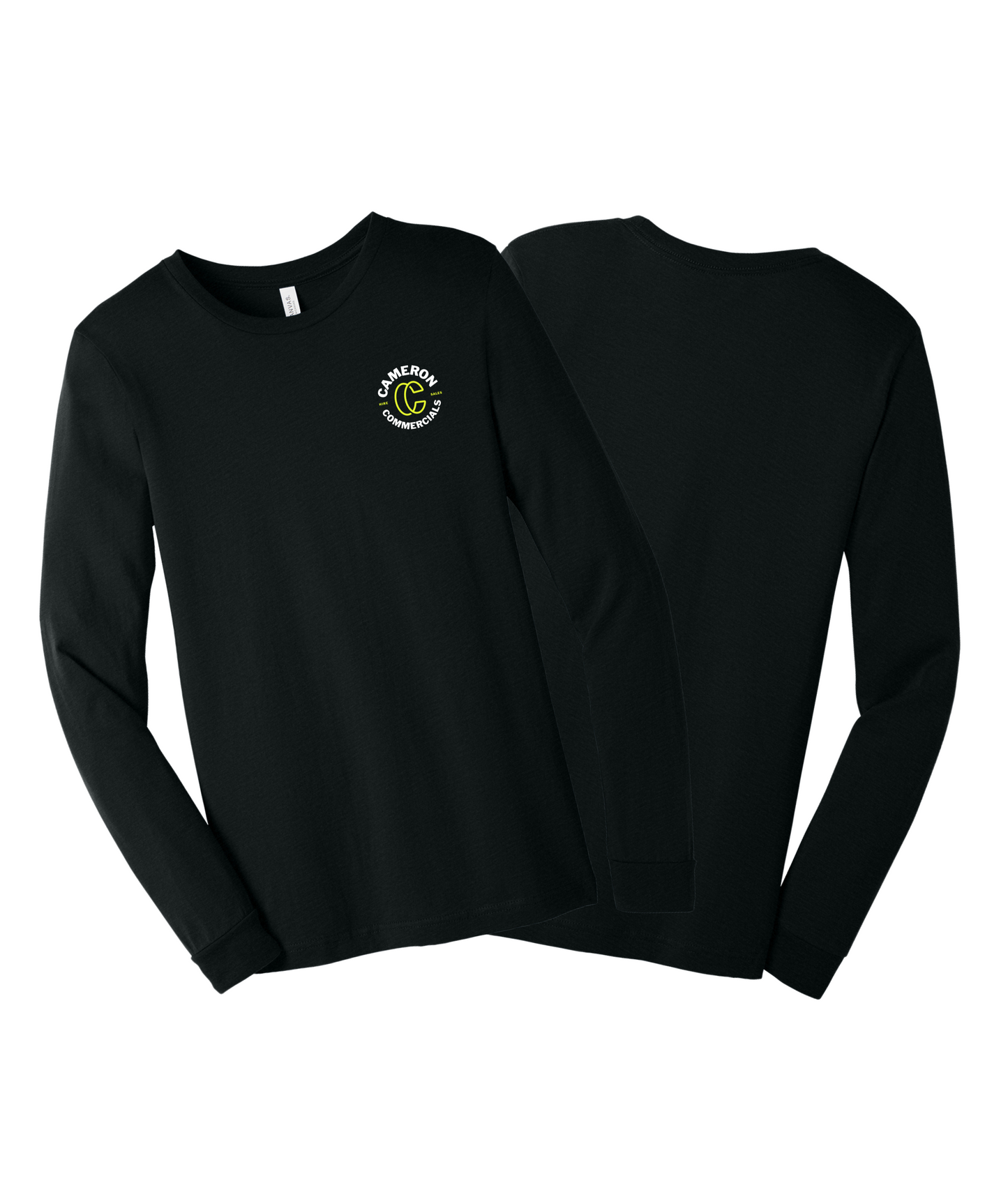 CC BC Unisex Heather CVC Long Sleeve Tee