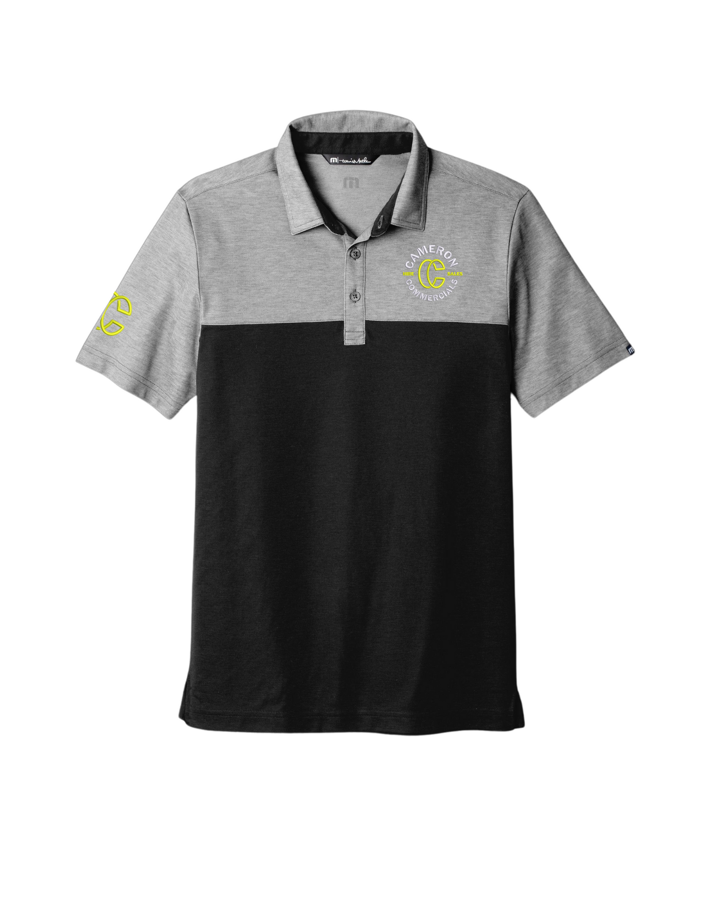 CC TravisMathew Oceanside Blocked Polo
